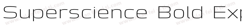 Superscience Bold Expanded字体转换